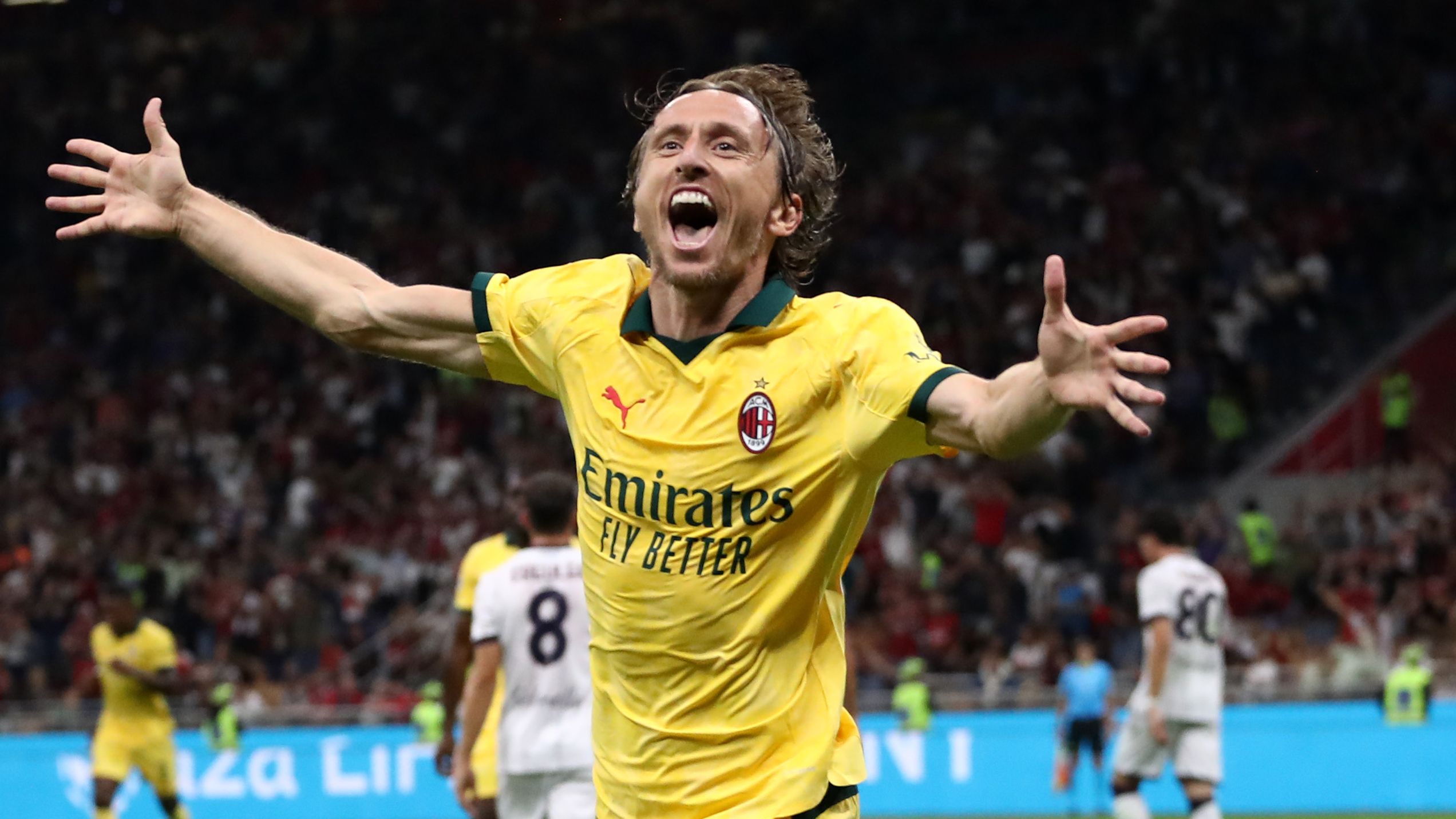 'Wonderful' Luka Modric 'one minute' ahead of the rest as AC Milan coach praises veteran midfielder's first Serie A goal