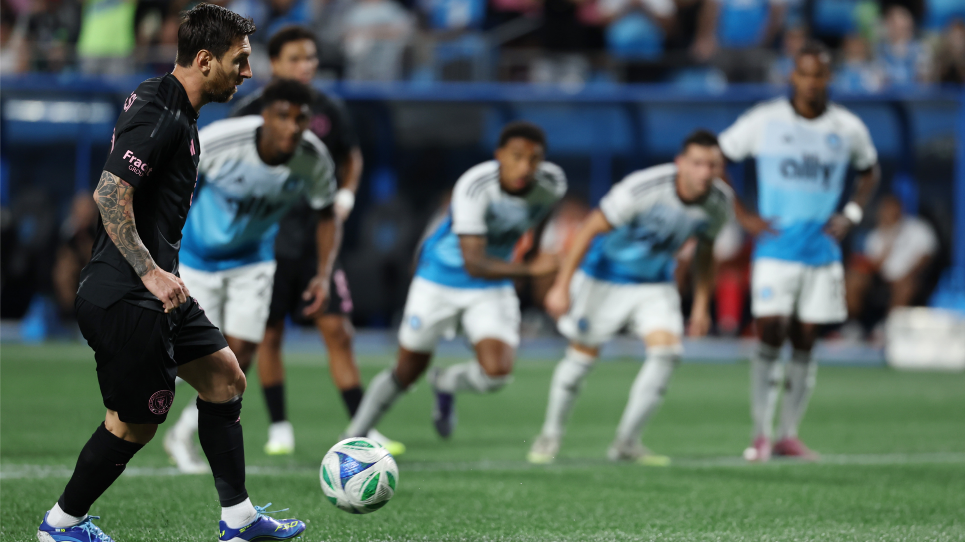 ‘Unfortunate' - Lionel Messi defended after terrible Panenka penalty in Inter Miami's MLS defeat to Charlotte