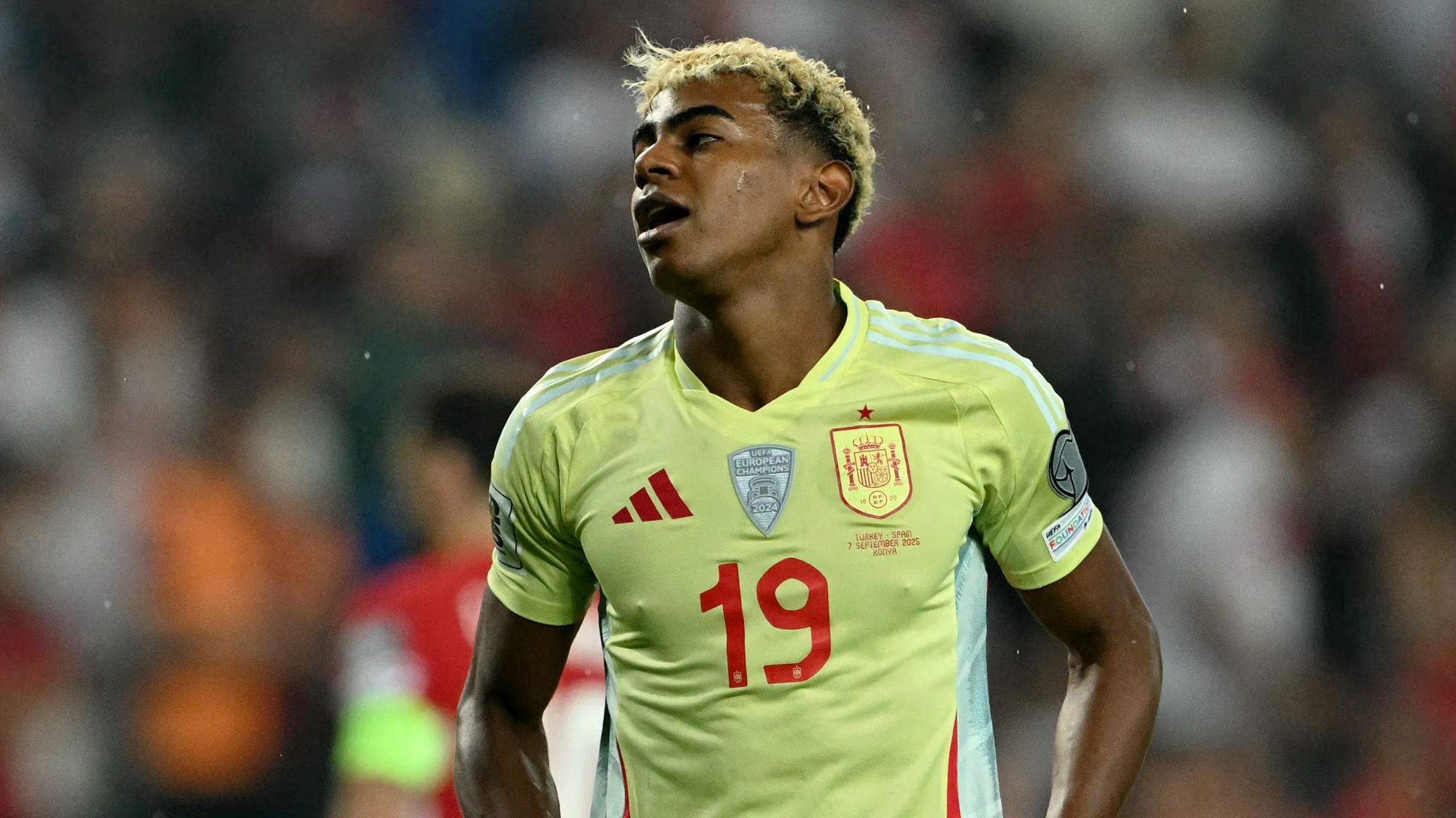Revealed: Lamine Yamal 'couldn't leave the hotel and asked not to play' as teen star received spine injection before starting Spain clash before injury feud with Barcelona erupted