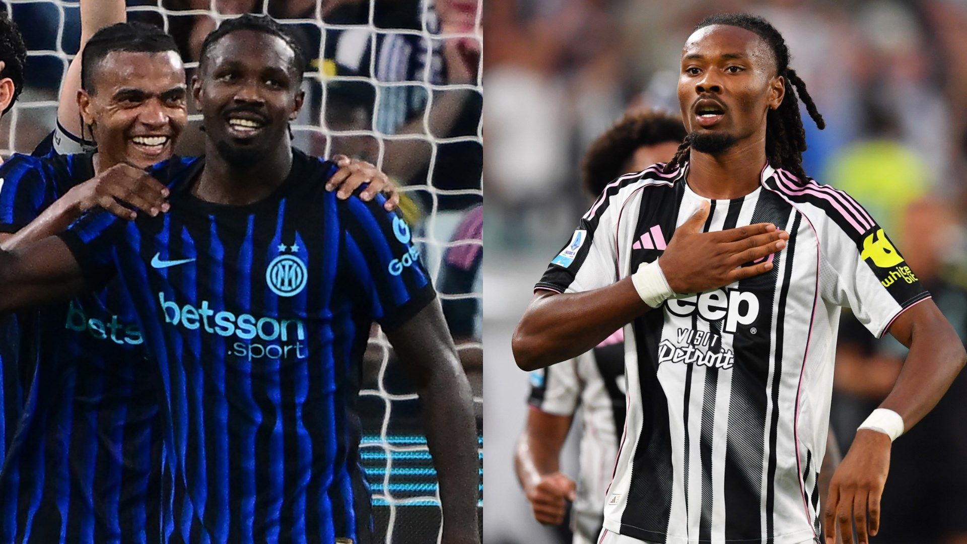 Marcus Thuram under fire at Inter for laughing with brother Khephren during defeat to Juventus - but what did he say?