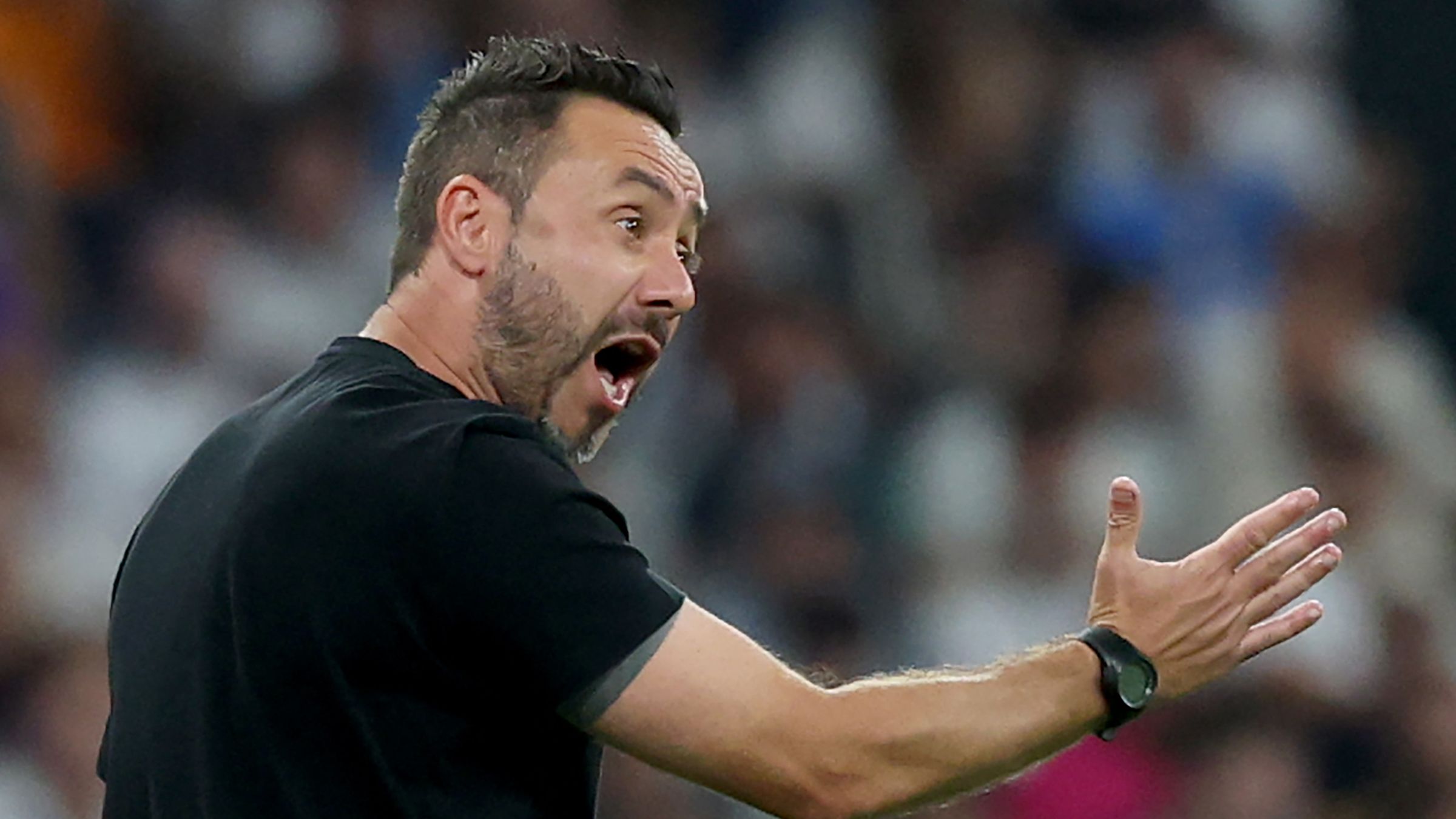 Roberto De Zerbi blasts 'shameful' Real Madrid penalty but admits Dani Carvajal didn't deserve red card for headbutting Marseille goalkeeper