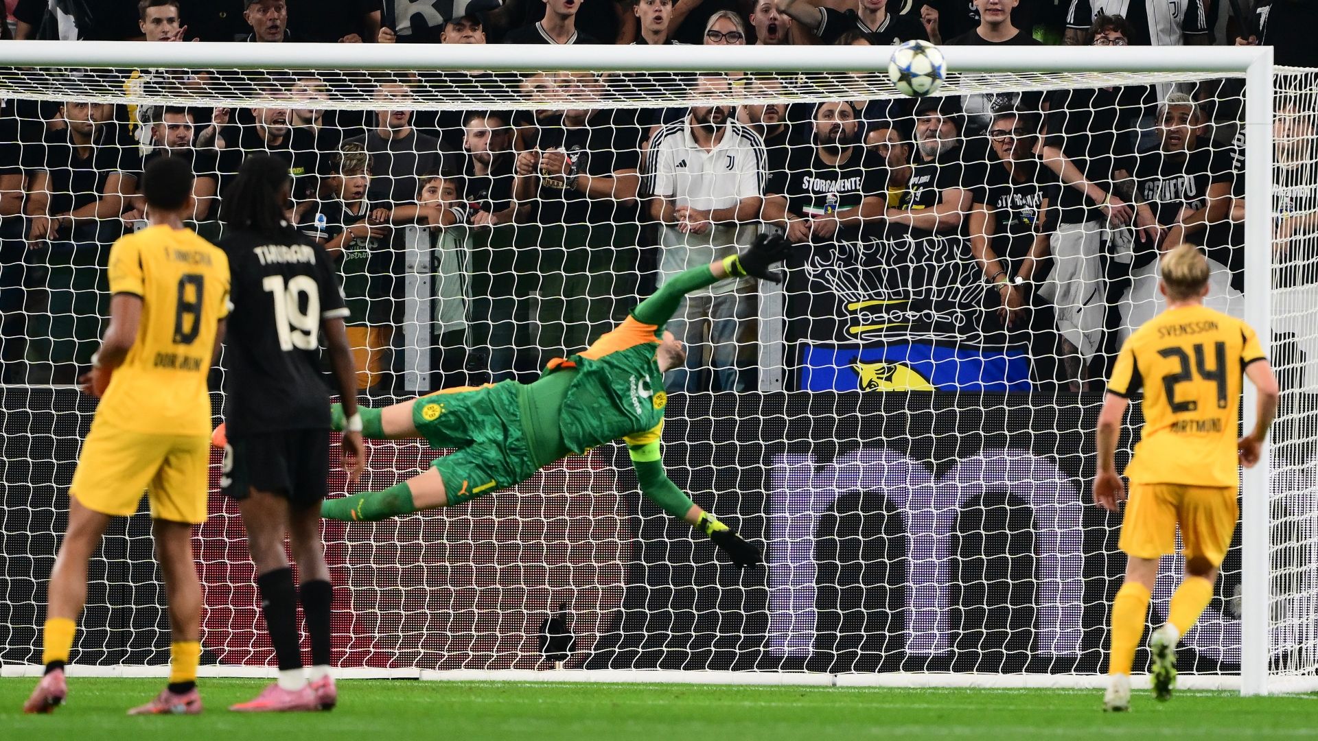 'I told him not to score any more' - Karim Adeyemi explains funny verbal skirmish with Juventus star Kenan Yildiz as Borussia Dortmund held to draw in thrilling game