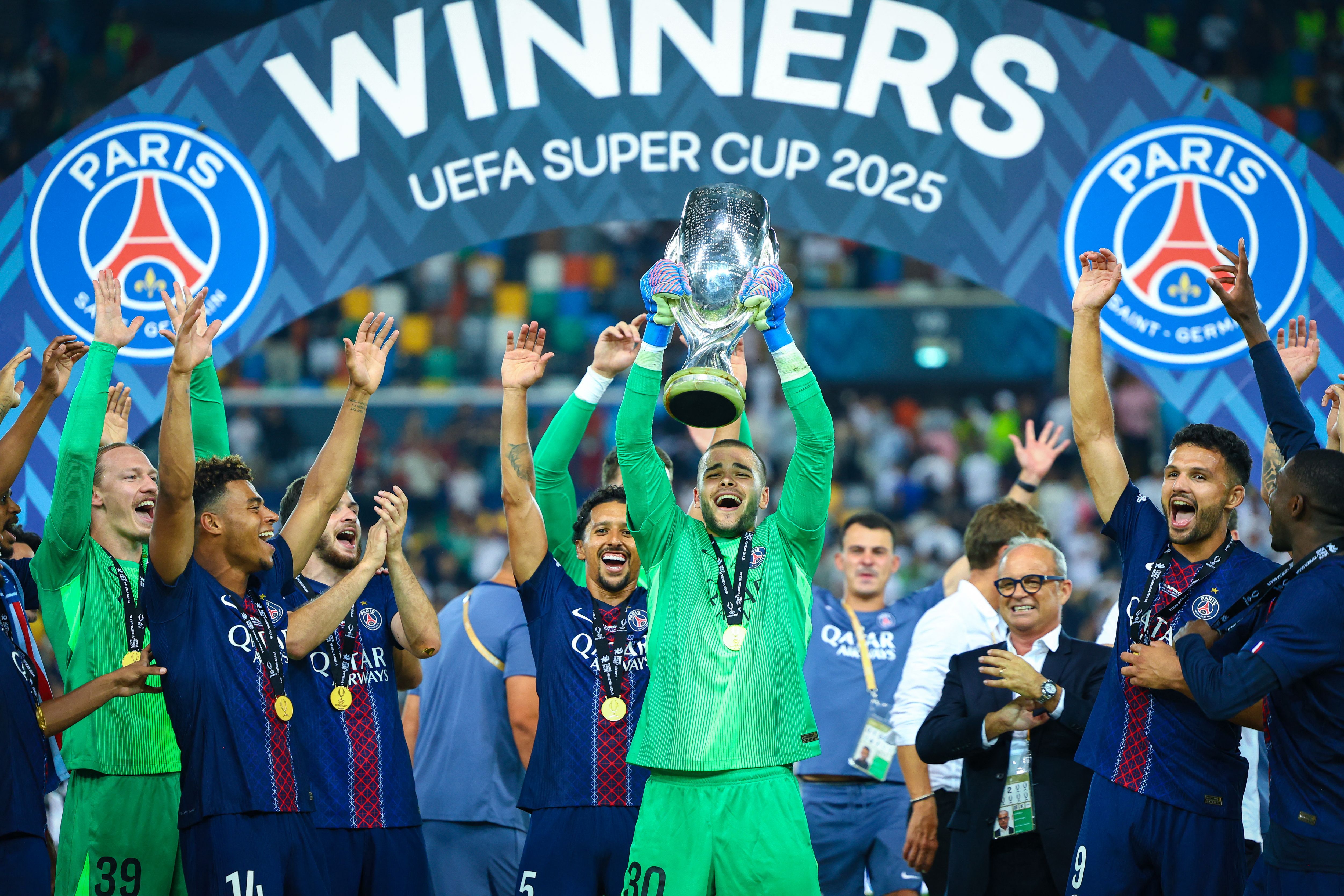 'He can reach the top!' - Marquinhos expects 'great things' from PSG's Gianluigi Donnarumma replacement as captain warns Lucas Chevalier he has big gloves to fill
