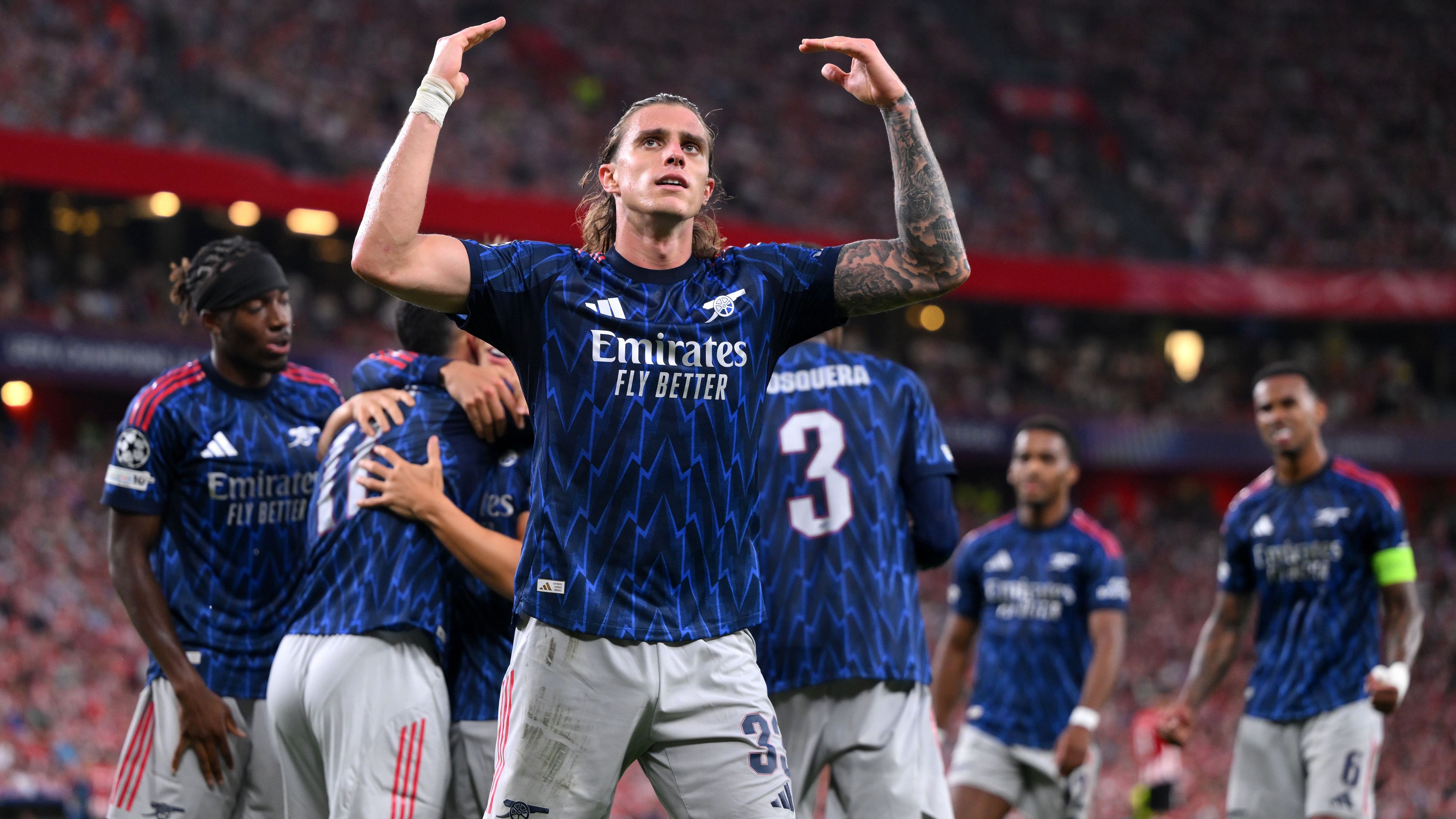 'There should be a wee change' - Eberechi Eze's poor Champions League debut explained as Arsenal team-mate blamed for on-pitch relationship