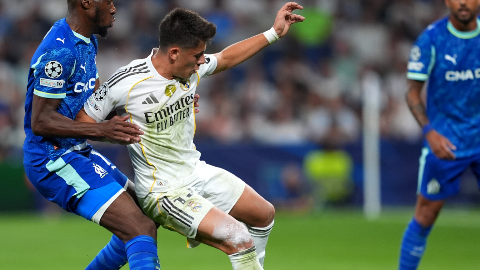 Xabi Alonso points out Arda Guler mistake against Marseille but Real Madrid boss says Turkish youngster is 'on the right track'