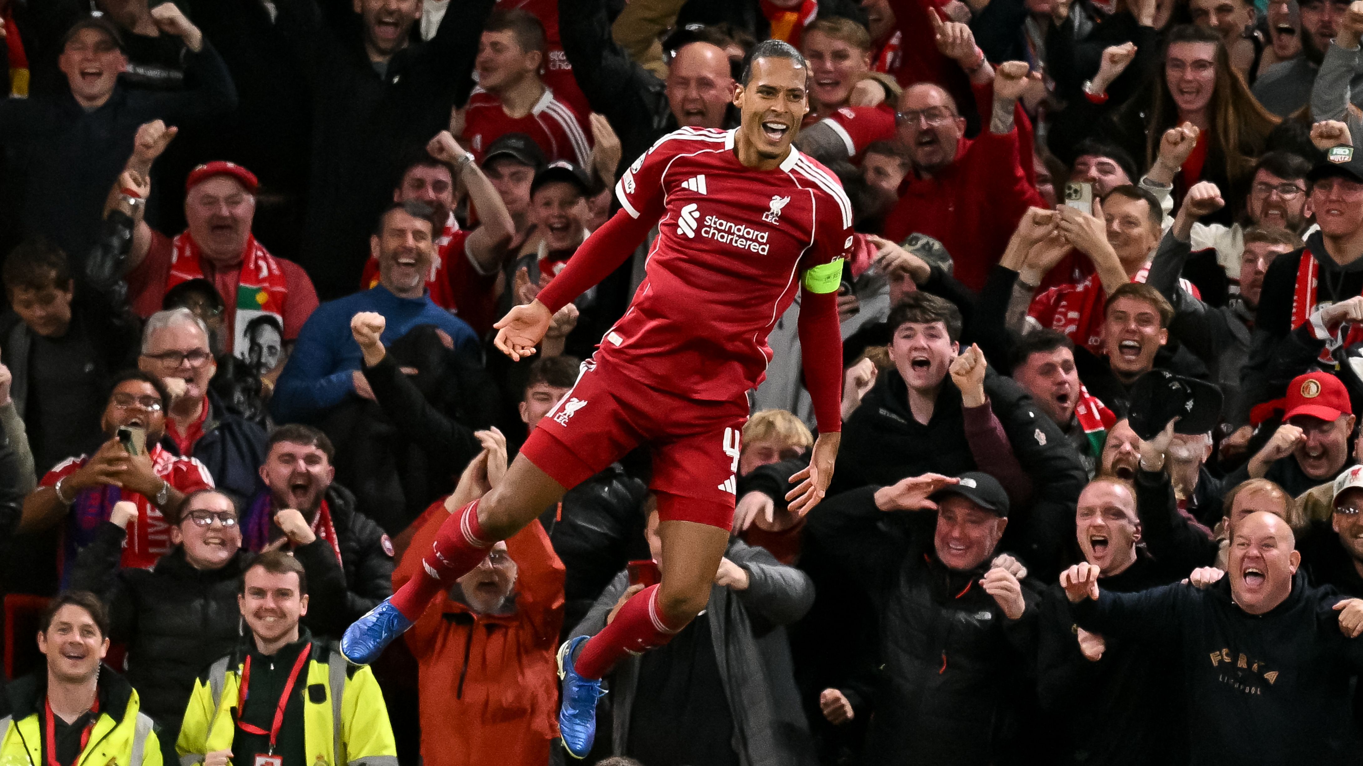 Liverpool player ratings vs Atletico Madrid: Virgil van Dijk, you hero! Reds score ANOTHER stoppage-time winner as Alexander Isak makes debut in chaotic Champions League opener