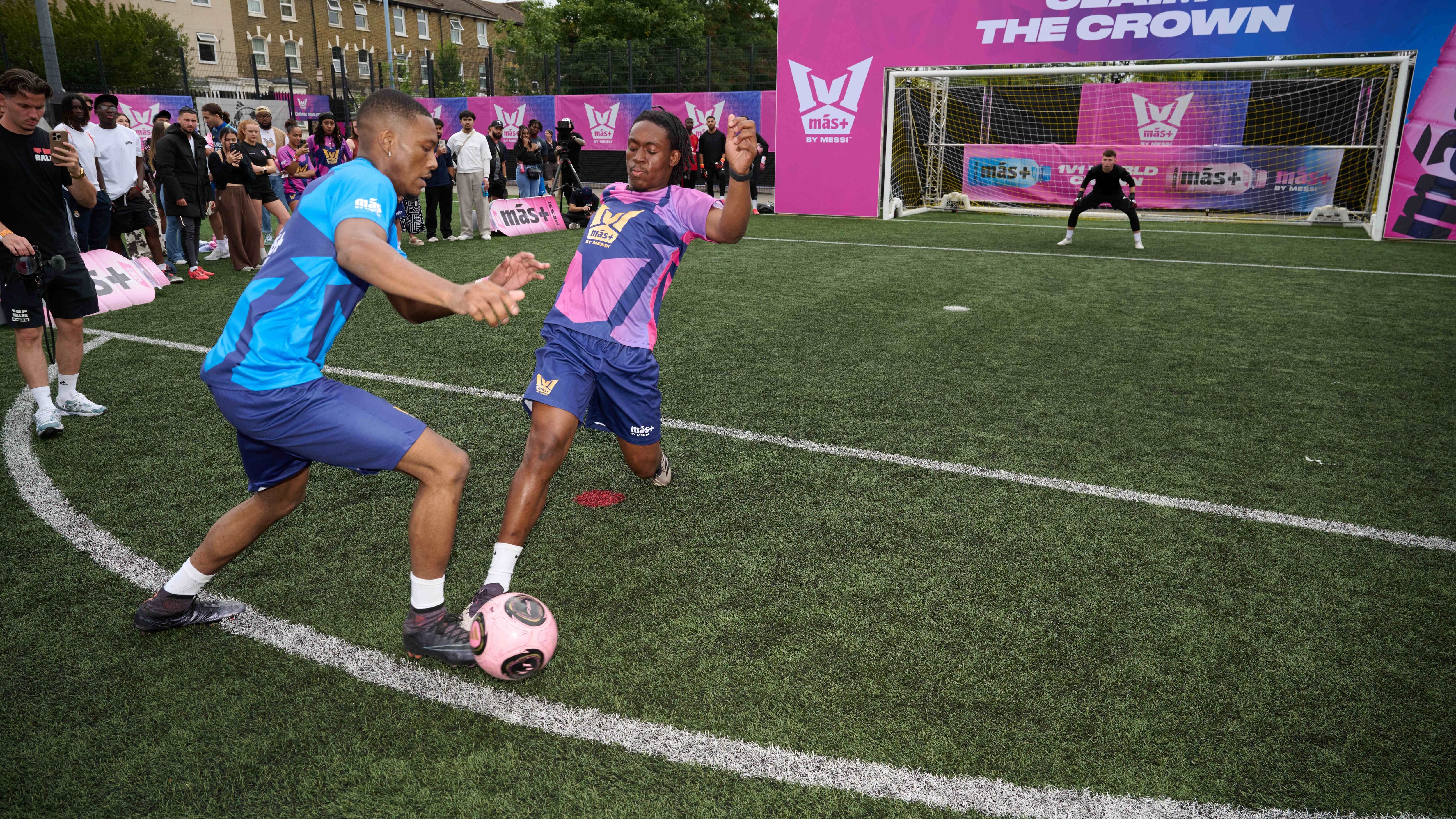 Tammy Abraham's brother Timmy to play in front of Lionel Messi at 1v1 World Crown Final in Miami - with $5,000 cash prize on the line against semi-pro female player Che Thomas