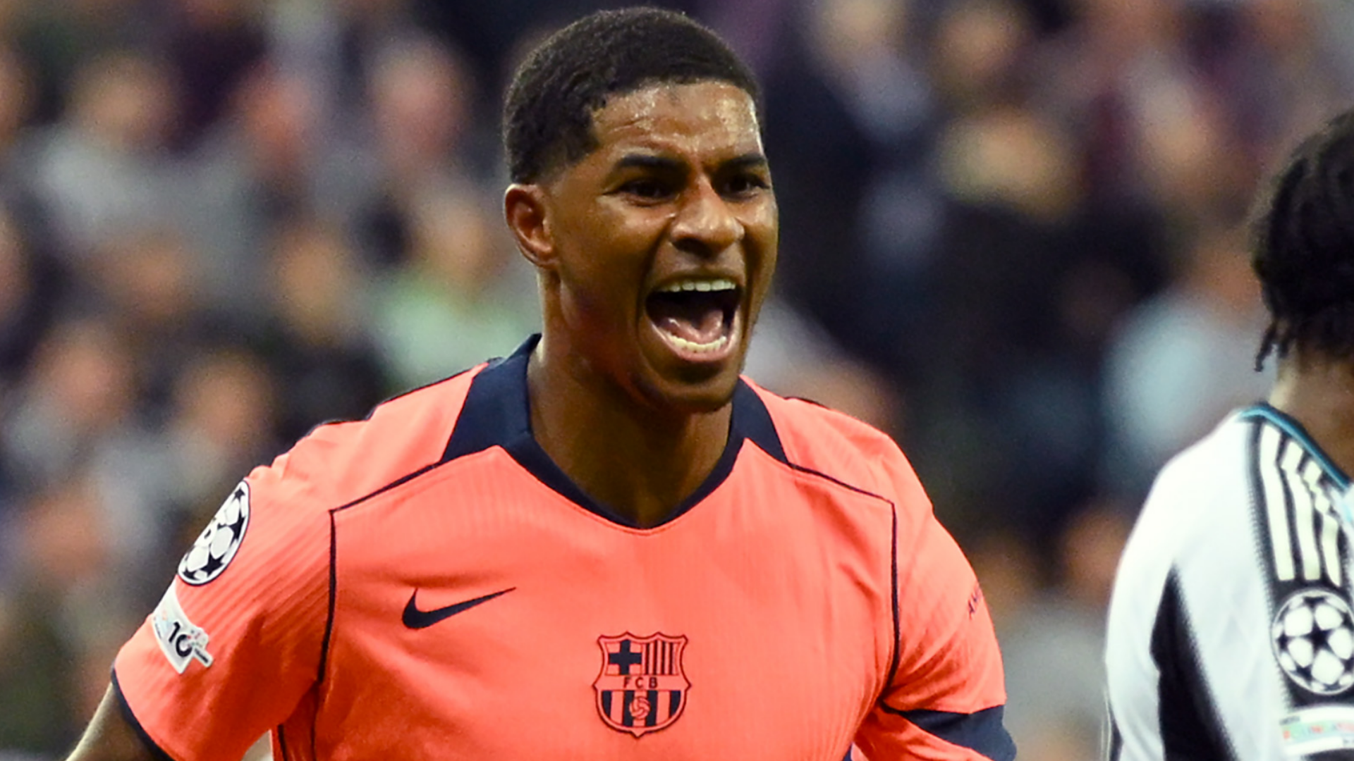 'Marcus Rashford is spectacular' - Hansi Flick, Ronald Araujo and Joan Garcia all sing Barcelona forward's praises after decisive two-goal display against Newcastle