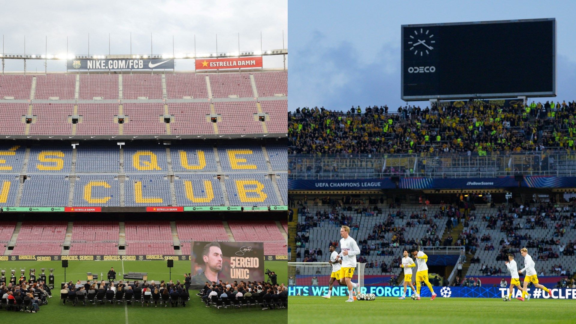Barcelona confirm new venue for PSG Champions League clash amid delays to Camp Nou redevelopment
