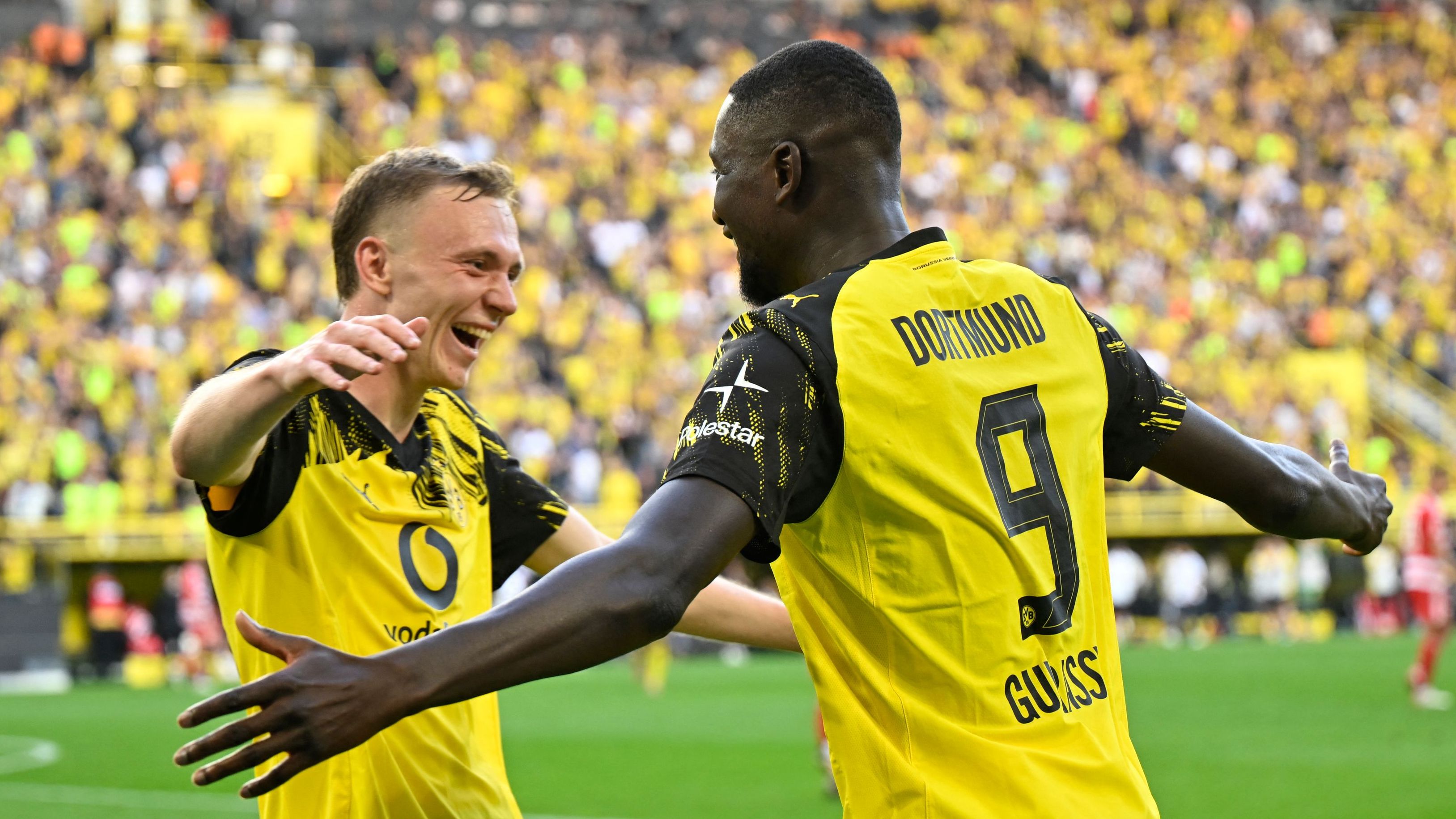 Serhou Guirassy angry about penalty debacle after on-field argument with Borussia Dortmund team-mates in Juventus draw
