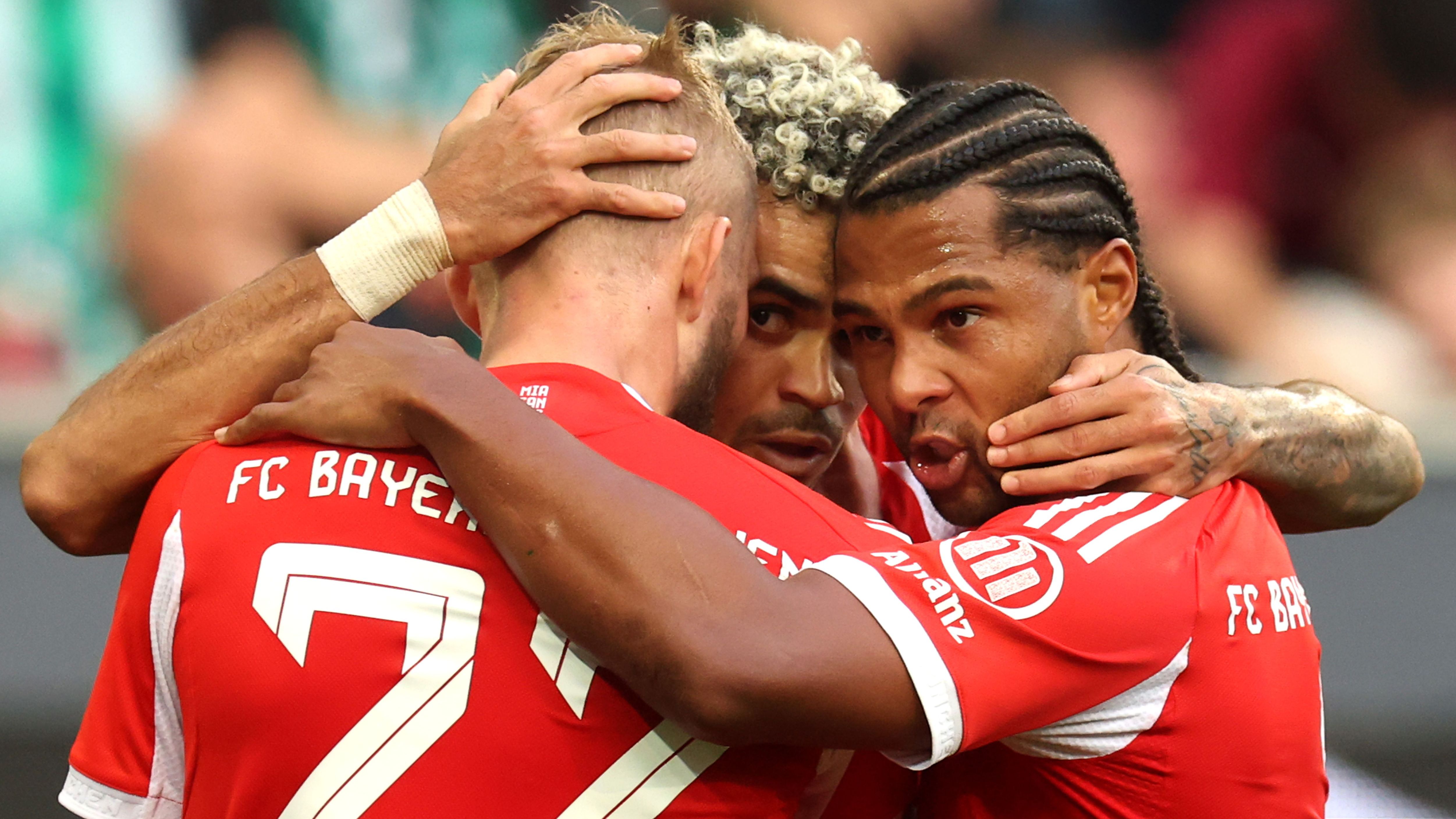 Serge Gnabry's confidence coming back thanks to Vincent Kompany's 'trust' as Joshua Kimmich says Bayern Munich co-star is thriving in new position