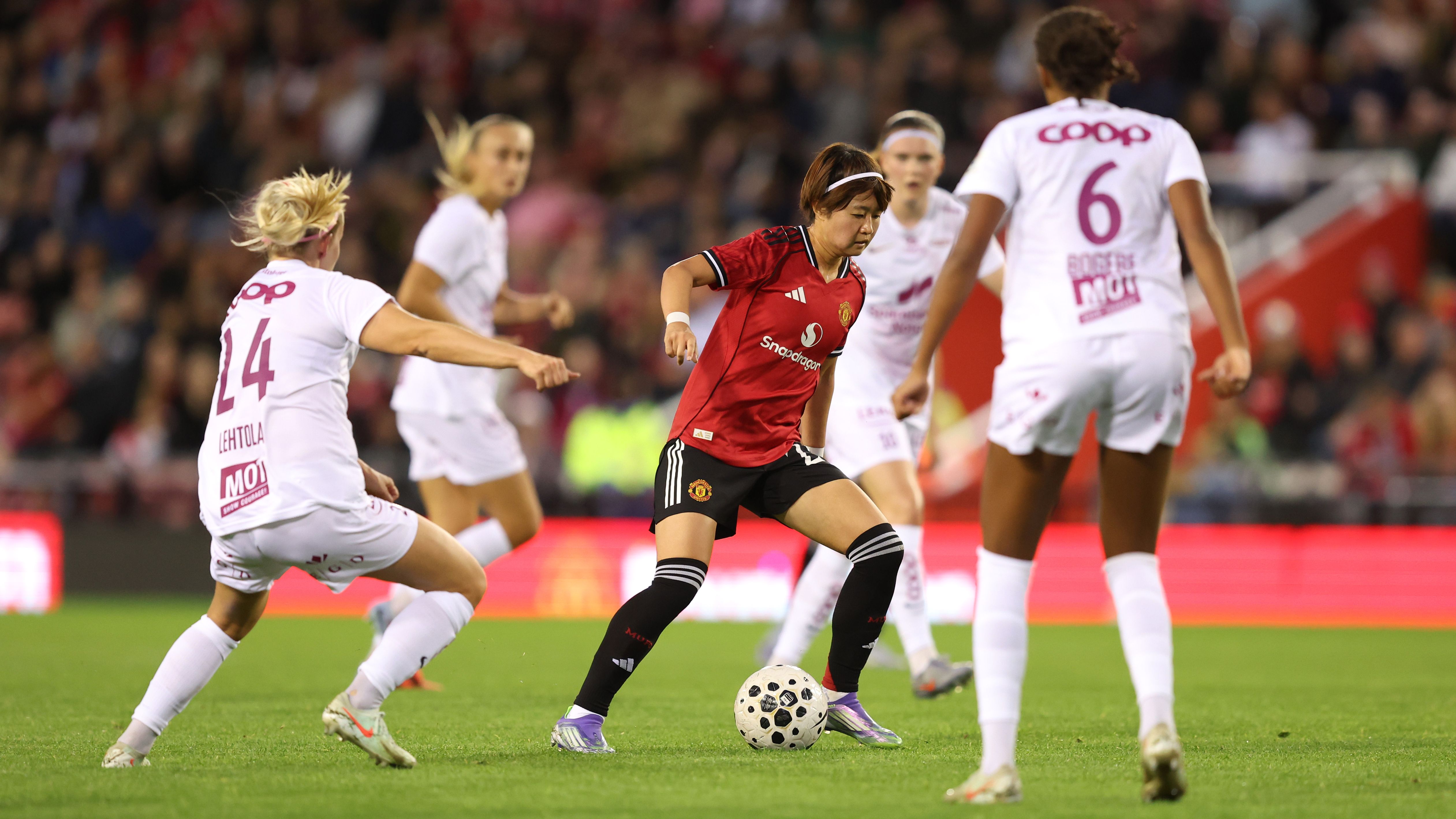 Man Utd women's player ratings vs Brann: European history! Hat-trick hero Elisabeth Terland fires Ella Toone & Co into Women's Champions League proper for first time ever