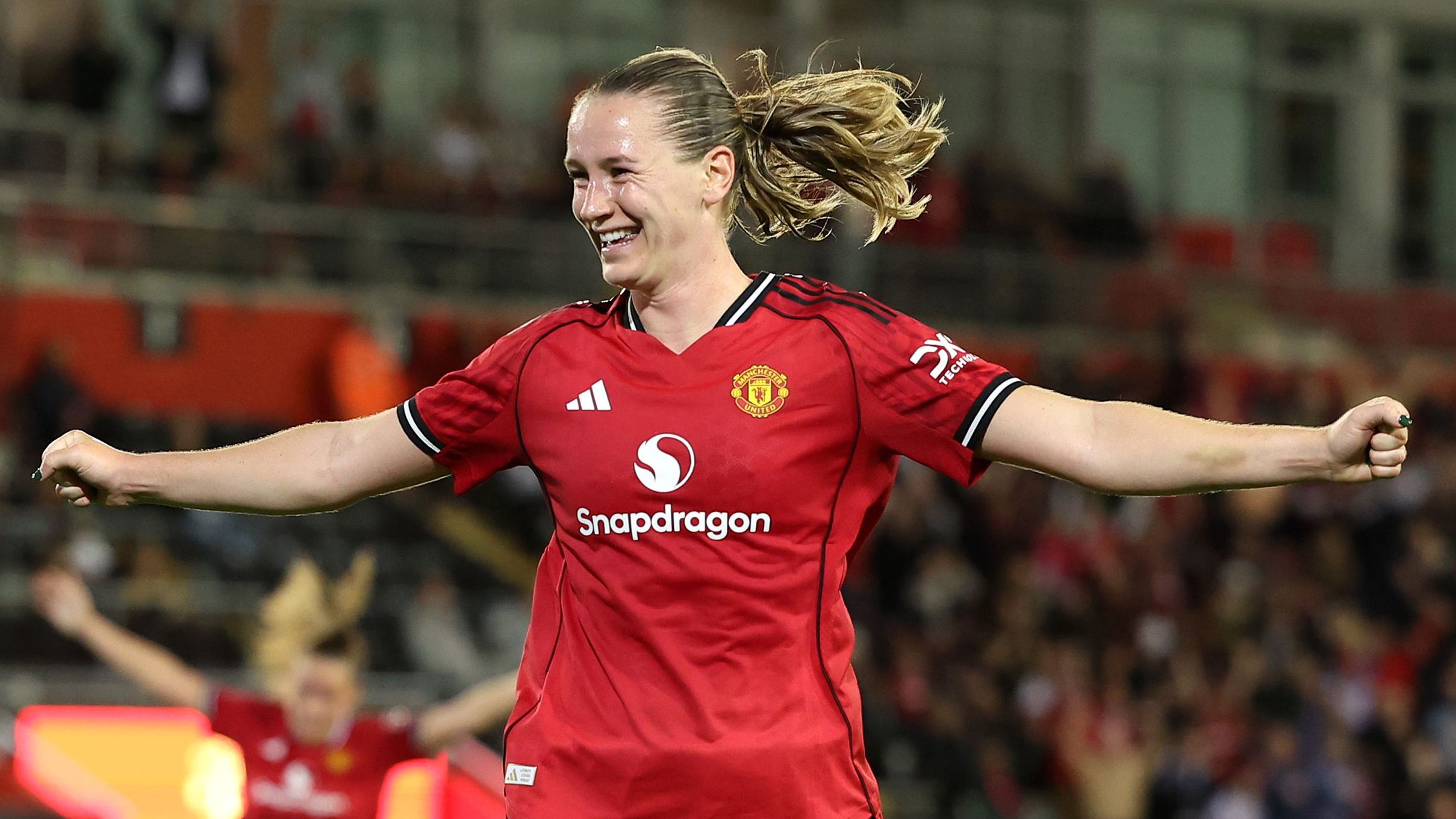 Man Utd women's player ratings vs Brann: European history! Hat-trick hero Elisabeth Terland fires Ella Toone & Co into Women's Champions League proper for first time ever