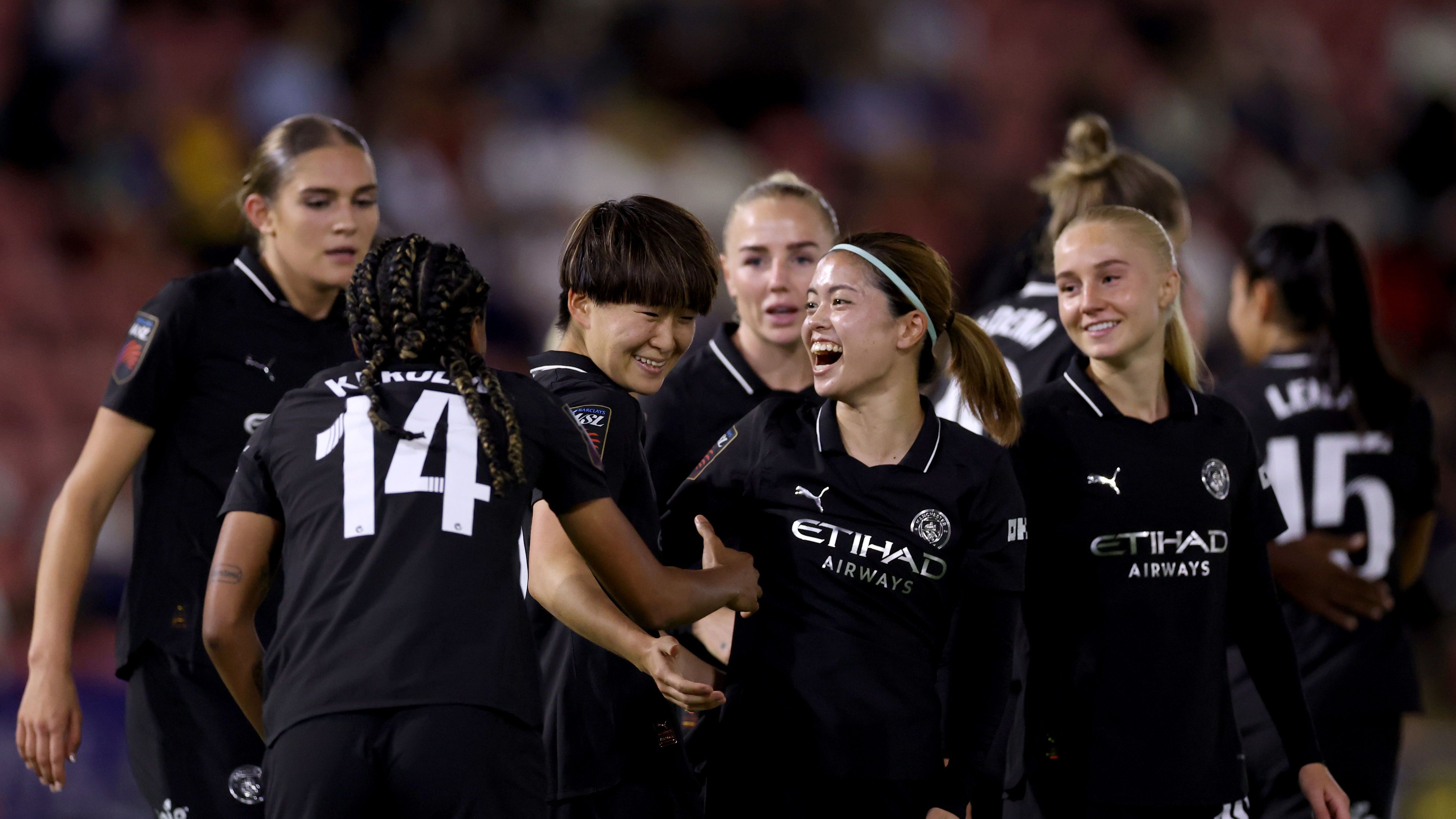 Man City player ratings vs Tottenham: City make a statement! Kerstin Casparij thrives as Vivianne Miedema and Aoba Fujino shine and Grace Clinton scores debut goal in thumping win over high-flying Spurs