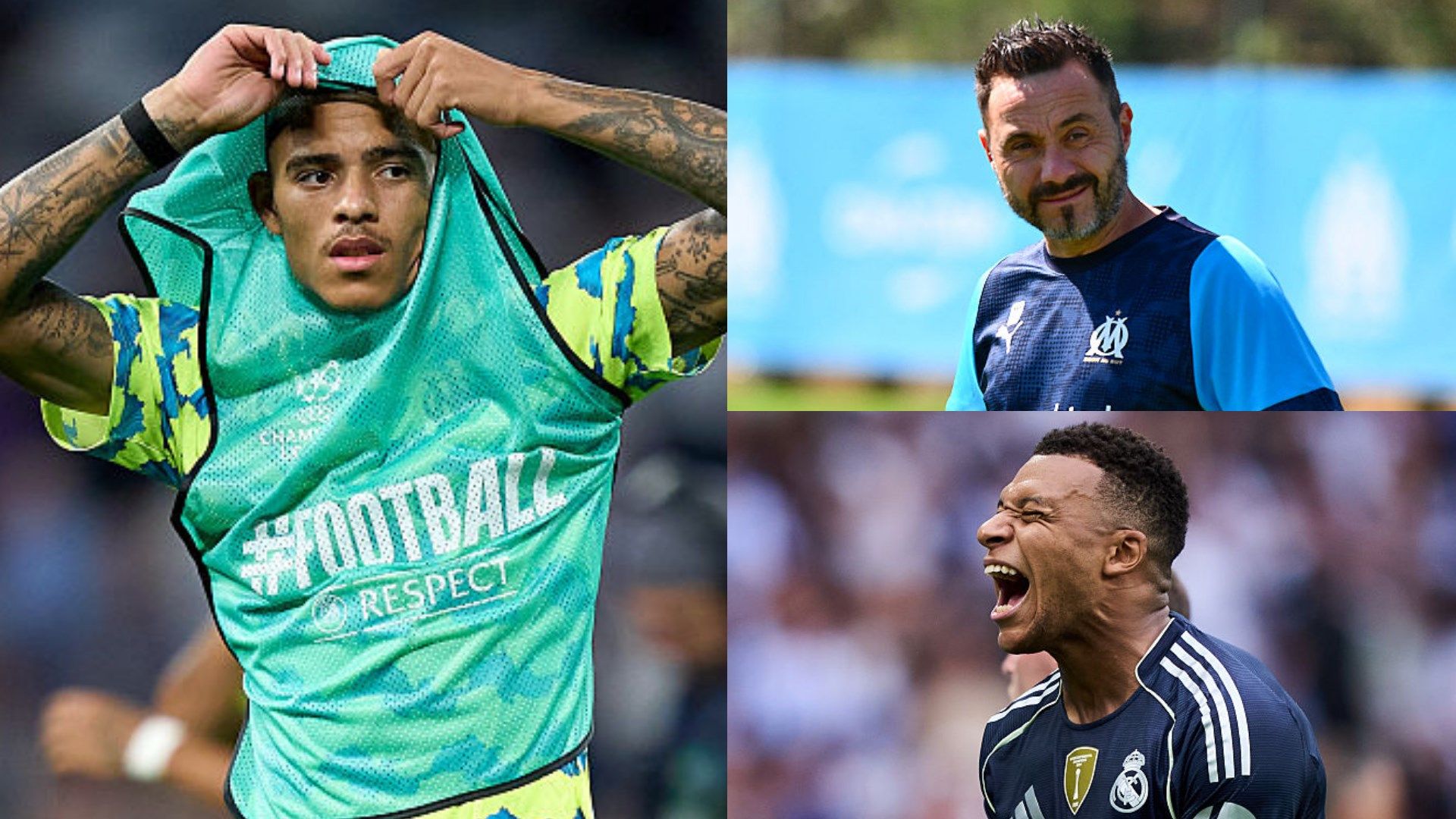 Roberto De Zerbi expecting Mason Greenwood to become one of 'greatest players in Europe' with Marseille boss keen to mould ex-Man Utd winger into next Kylian Mbappe