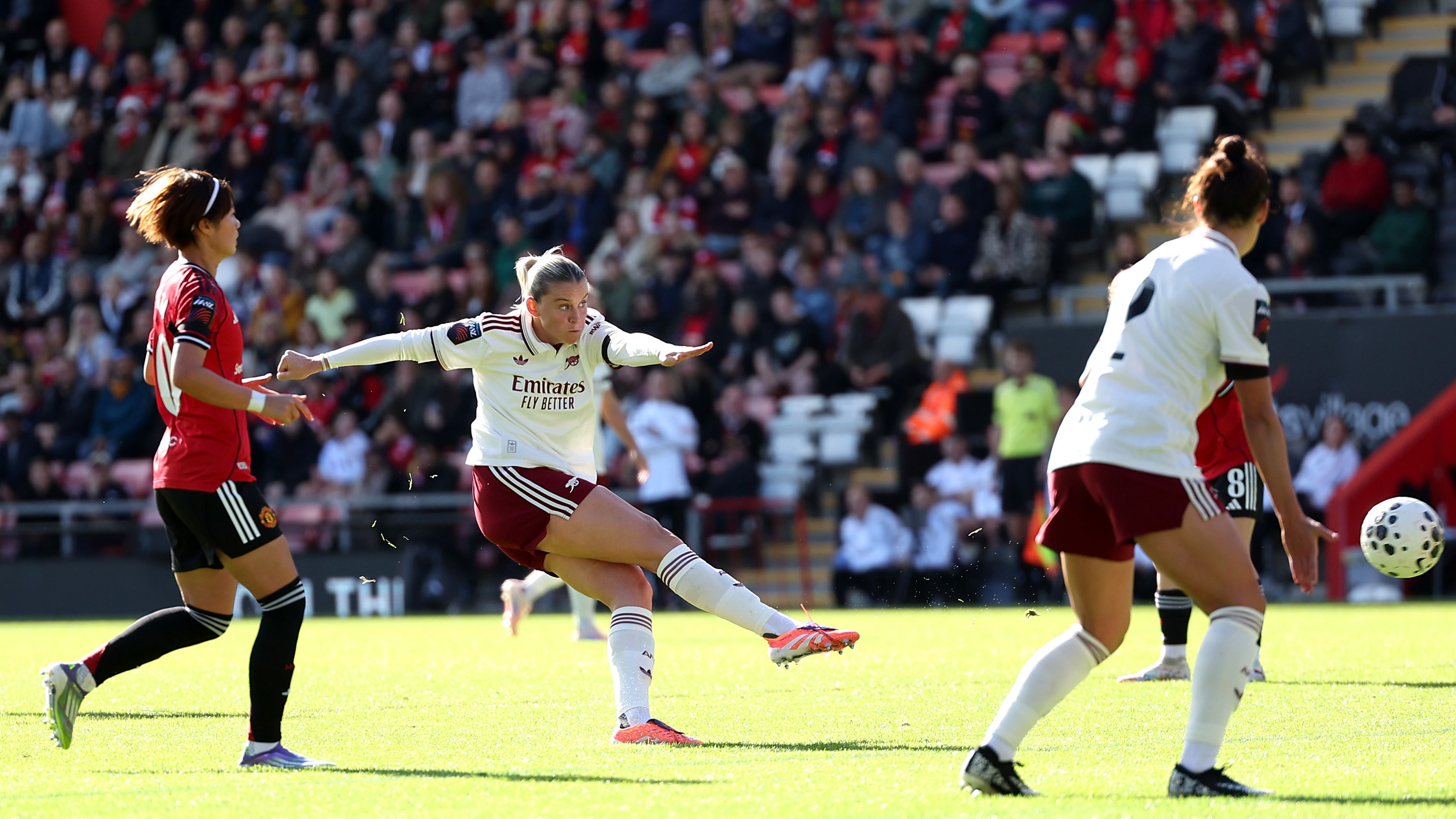 Arsenal women's player ratings vs Man Utd: Alessia Russo & Co fail to find breakthrough in hard fought away draw but Lionesses prospect Katie Reid continues to shine